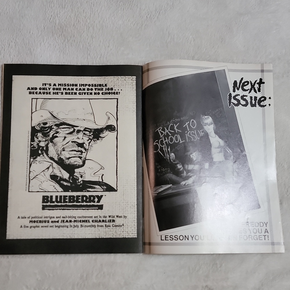 Freddy Krueger's A Nightmare On Elm Street Comic Book part 1 & 2 1989 - Picture 15 of 16